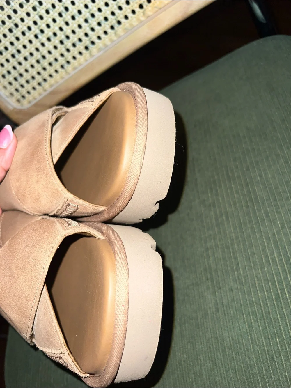 UGG Sungaze Platform Slide Sandal Size 12